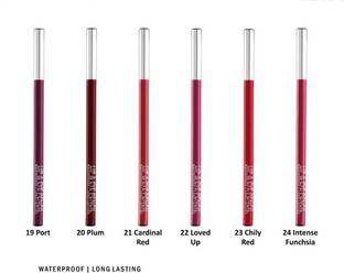 New.You Water Proof and Long Lasting Eye Liner Pack Of 6 10.5 g
