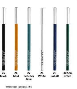 New.You Water Proof and Long Lasting Eye Liner Pack Of 6 10.5 g