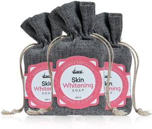 Vcare Skin Whitening Soap, 100 gm, (Pack of 3) (3 x 100 g)
