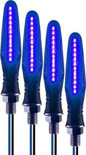 speginic Front, Rear LED Indicator Light for KTM, TVS, Hero, Bajaj, Yamaha, Royal Enfield, Universal For Bike Pulsar 135 LS DTS-i, Pulsar 200NS, R15, Pulsar 135, Splender iSMART, Phoenix 125, Avenger, Pulsar 135 LS