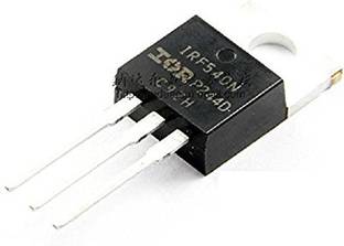 HRTRONICS (PACK OF 10) IRF540NPBF Power MOSFET, N Channel, 100 V, 33 A, 0.044 ohm, TO-220AB, Through Hole Electronic Components Electronic Hobby Kit