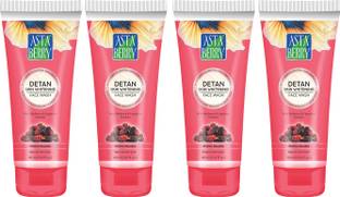 ASTABERRY Skin Whitening 60ml (Pack of 4) Reduces Pigmentation  Face Wash