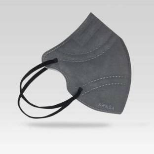 SWASA SWASA+ N-95/FFP2 PACK of 5: Grey PLUSGrey5PM0.3 Reusable