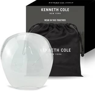 Kenneth Cole KCFSHLDCLR Face Shield with 180° Safety Coverage Unisex Protective Safety Visor