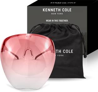 Kenneth Cole KCKDSSHLDPNK Gogglestyle Face Shield with 180° Safety Coverage for Kids Safety Visor