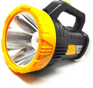 shoptric 60 Watt 1000 Meter High Range Laser LED Torch Light For Home Outdoor Picnic Hiking Industrial campaign & Agriculture Purpose Power Zoom With Big Dual Tube SMD As Side Light For More Brightness 15 hrs Torch Emergency Light