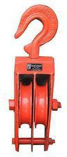 SB Chavan S.S DOUBLE WIRE ROPE PULLEY 2 TON Climbing Pulley