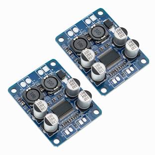 geeta enterprises (Pack of 2) Digital Amplifier Audio Board Stereo Class D, 5V, 12V, 24V high Power (TPA 3118 Mono) Sound Recorder and Sound Circuit Electronic Hobby Kit