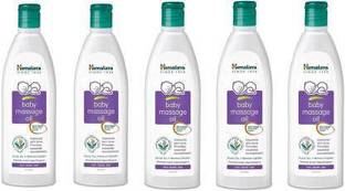 HIMALAYA Baby Massage Oil Bottle( Pack Of 5 )