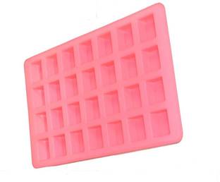 R H lifestyle Rectangle Silicone Soap Mold 28-Cavities ( 40 X 25 X 2.7 CM ) Silicone Fondant & Gum paste Mould 28