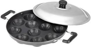 Felcon Appe/Aapee Ka Sacha/Panniyaram Kadai/Appam Pan/Kadai/Ponganal Maker/Idali Maker Paniarakkal with Lid 0 L capacity 23 cm diameter