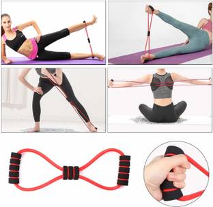 GYMIGO IIX -88-FR-Yoga Fitness Workout Toning Resistance Tube Exercise Band Resistance Tube