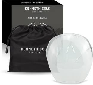 Kenneth Cole KCKDSSHLDCLR Gogglestyle Face Shield with 180° Safety Coverage for Unisex Kids Safety Visor