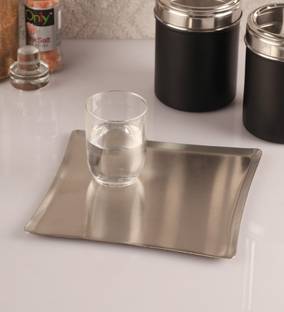 Dynore Square Serving Platter/Starter,Drinks,Snacks,Salad,Dessert serving Tray Tray Serving Set