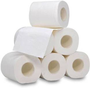 ausone Premium international Quality - 2 Ply Toilet Paper | Tissue Roll - 6 in 1-6 Rolls - 160+ pulls per roll - Total 960 pulls(FREE DELIVERY) Toilet Paper Roll