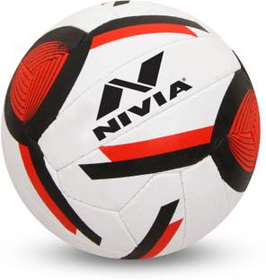 NIVIA Hand Stiched Netball - Size: 5