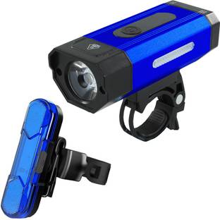 SHIVEXIM NEW LED Bike Light Waterproof Super Brightest 800 lm Rechargeable and Tail Light LED Front Rear Light Combo