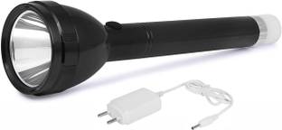 iDOLESHOP RECHARGEABLE FLASHLIGHT WITH DUAL LED BULBs Torch Torch