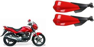 Buras NEW RED SHINE PROTECTIVE HANDGUARD FOR NEW CBZ EXTREME BEST QUALITY PRODUCT FOR THE BIKERS Handlebar Hand Guard