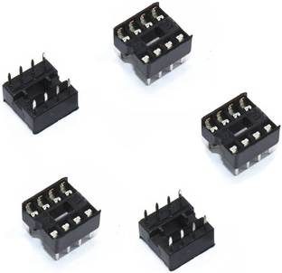 Ovicart 8 Pin Dip Ic Socket-Base-Connector Electronic Components Electronic Hobby Kit