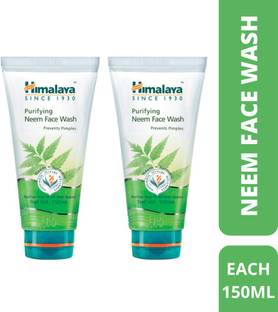HIMALAYA Purifying Neem  150ml Each (Pack of 2) Face Wash