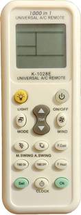 HDF AC Remote Control Compatible For Carrier,Daikin,Fujitsu Hitachi, Hyundai, LG, Mitsubishi, Panasoni...