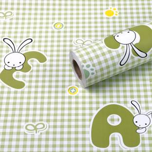 Oren Empower Vinyl, Paper Educational Green Wallpaper