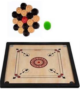 Raviour Lifestyle Medium Carrom board 26 Inch Carrom Board Board Game 60 cm Carrom Board