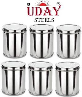 UDAY STEELS Steel Utility Container  - 500 ml