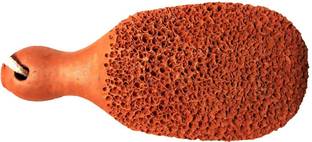 Turtulsgroup TurtulsGroup Terracotta Best Natural Pumice Stone Foot Scrubber Handmade Organic Clay eco Friendly Dead Skin Remover Women Men Unisex Foot Heel Filer Scraper