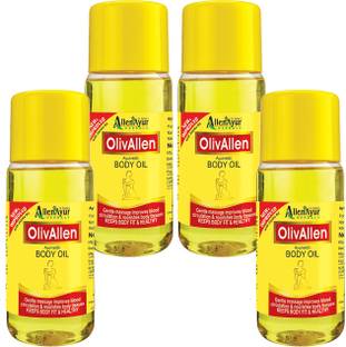 Olivallen Ayurvedic Body Oil (100ml X 4)
