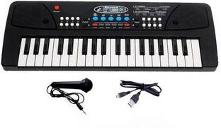 dwarikadhish enterprise 37 Keys Piano Keyboard Toy with Microphone, USB Power Cable & Sound Recording Function Analog Portable Keyboard (37 Keys) 37 Keys Piano Keyboard Toy with Microphone, USB Power Cable & Sound Recording Function Analog Portable Keyboard (37 Keys) Analog Portable Keyboard