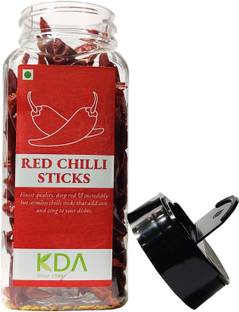 KDA Dried & Stemless Red Chilli Sticks (Sabut Lal Mirch)