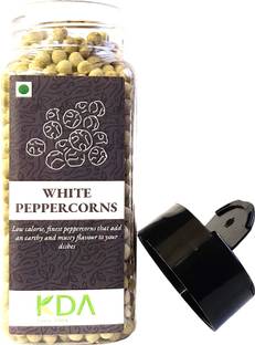 KDA White Peppercorns (White Pepper / Safed Mirch)