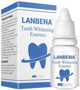 LADECOR LANBENA Cleaning Serum Removes Plaque Stains Teeth Whitening Essence Powder Oral Hygiene Bleaching Dental Tools Toothpaste Teeth Whitening liquid
