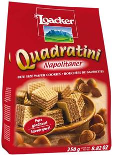LOACKER Quadratini Napolitaner 250g Waffles