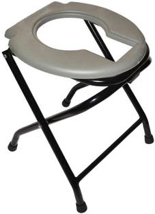 DARLIE Western Toilet Seat Anti Skid Stool (grey) Commode Shower Chair