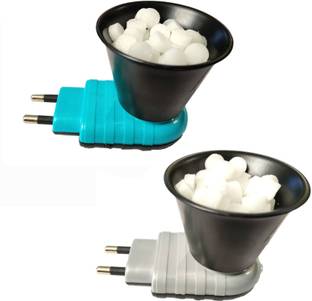 FStyler Electric Kapoor Dani Steel Direct Plug-In Dhoop Dani Bakhoor Camphor Burner For To keep Away Mosquitoes|Stainless Steel Incense Holder & Electric Dhoop Dani or Incense Burner(Useful for Loban,Bakhoor,Oudh,Agarbatti and Aroma Oil) kapoor dani with advance Heating Element - Multicolor-(Pack of 2) Stainless Steel Incense Holder