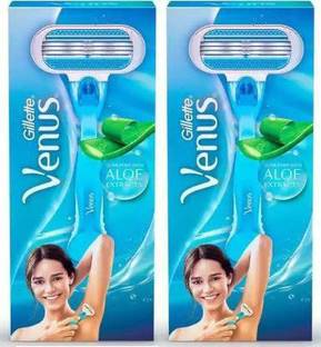 Venus Aloe Extract Razor 2Pcs.., Women