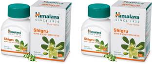 हिमालय Pure Herbs Shigru Bone & Joint reduces Joint stiffness 60 Tablets (Pack of 2)