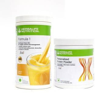 Herbalife Nutrition Weight Loss Combo Pack Formula 1 MANGO 500G + PPP200G Protein Shake
