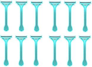 Prefetto COSMO Disposable Body & Bikini Shaving Razor For Women 12 pcs, Women