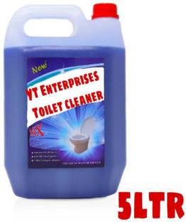 YT ENTERPRISES TOILET CLEANER 5LTRS REGULAR LIQUID TOILET CLEANER (5000ML) Regular Liquid Toilet Cleaner