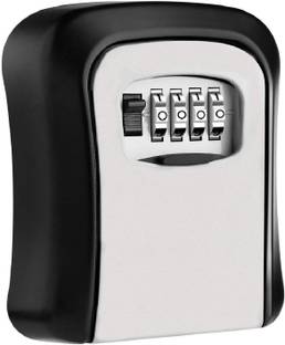 Keetoz Key Safe Lock Box Outdoor Storage Box with Code Combination Password Security Lock Combination Lock