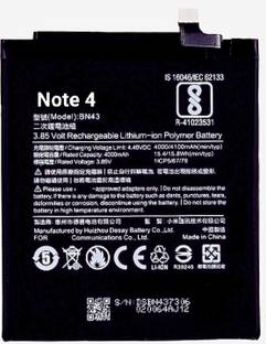 AEV Mobile Battery For  Xiaomi Redmi Note 4