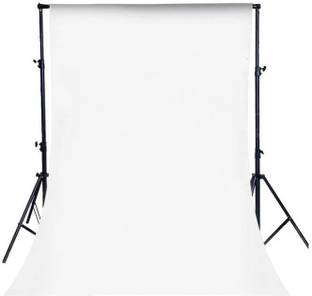 Stookin 8FTX14FT White Backdrop Background Rod Pocket for Photography Backdrop,Photoshoot Background,Video production, Home Decoration,Weddings, Narties, Newborns, Product photography, Screen Video Recording, Curtain Reflector