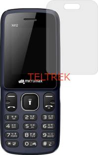 TELTREK Tempered Glass Guard for MICROMAX X412 (Glossy Flexible Shatterproof)