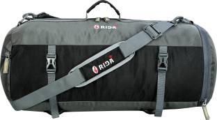 RIDA Sport Duffel Bag for Men Women Gym Yoga Bag Handbag Travel Shoulder Bag - Grey