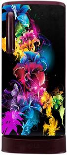 sudrashya 60 cm FRIDGE STICKER Self Adhesive Sticker