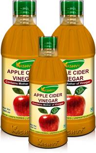 Kashvy Cider Vinegar , Raw, Unfiltered, Unpasteurized